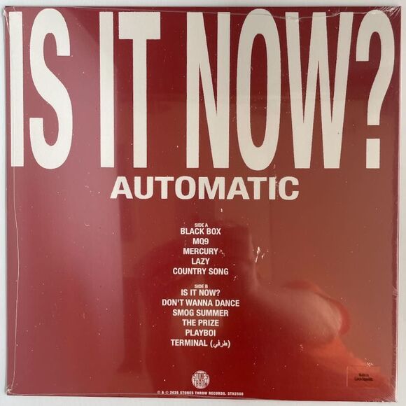 Automatic – Is It Now? – Limited Black and Blue Vinyl, LP, Stones Throw Records - Picture 2 of 2